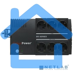 Источник бесперебойного питания CyberPower BS450E черный 450VA