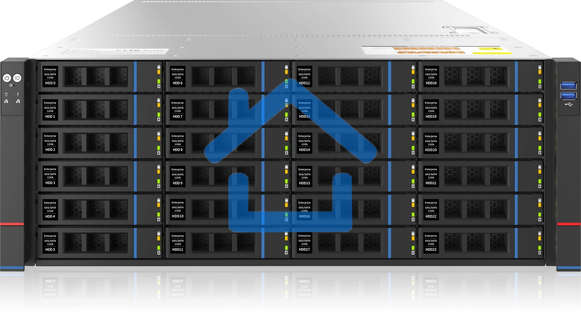 Сервер IRU Rock g4236ag3 2x7313 2x32Gb 9361-16i 2x1300W w/o OS (2098238)
