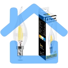 Лампа светодиодная FERON LB-67 (25727) 7W 230V E14 2700K