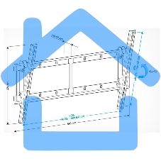 Кронштейн для телевизора Holder LCD-T6606 черный 42