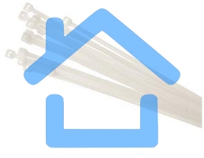 Хомут кабельный 71 056 NCT-076-300-100/WH 7.6х300 нейл. бел. (уп.100шт) Navigator 71056