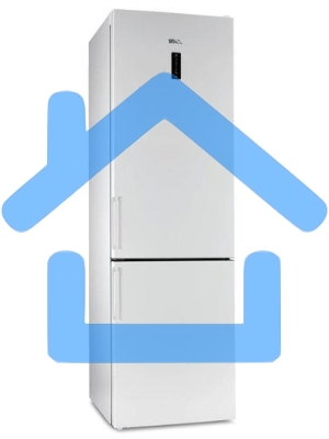 Холодильник Stinol STN 200 D белый двухкамерный 249/75л морозилка снизу, No Frost