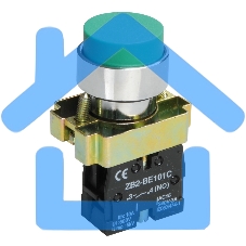 Кнопка управления IEK LAY5-BL31 без подсветки зеленая 1з