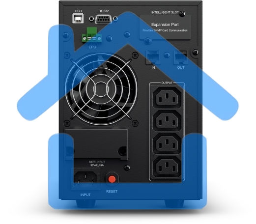 Источник бесперебойного питания CyberPower OLS3000E 3000VA/2700W USB/RJ11/45/SNMP (4 IEC)