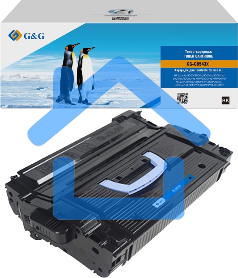 Картридж лазерный G&G GG-C8543X черный (30000стр.) для HP LJ 9000/9040/9050