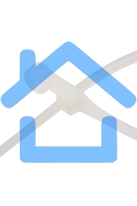 Хомут-стяжкa нейлоновая под винт Rexant 100x3,6 мм, белая, упаковка 100 шт.