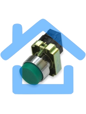 Кнопка управления IEK LAY5-BL31 без подсветки зеленая 1з