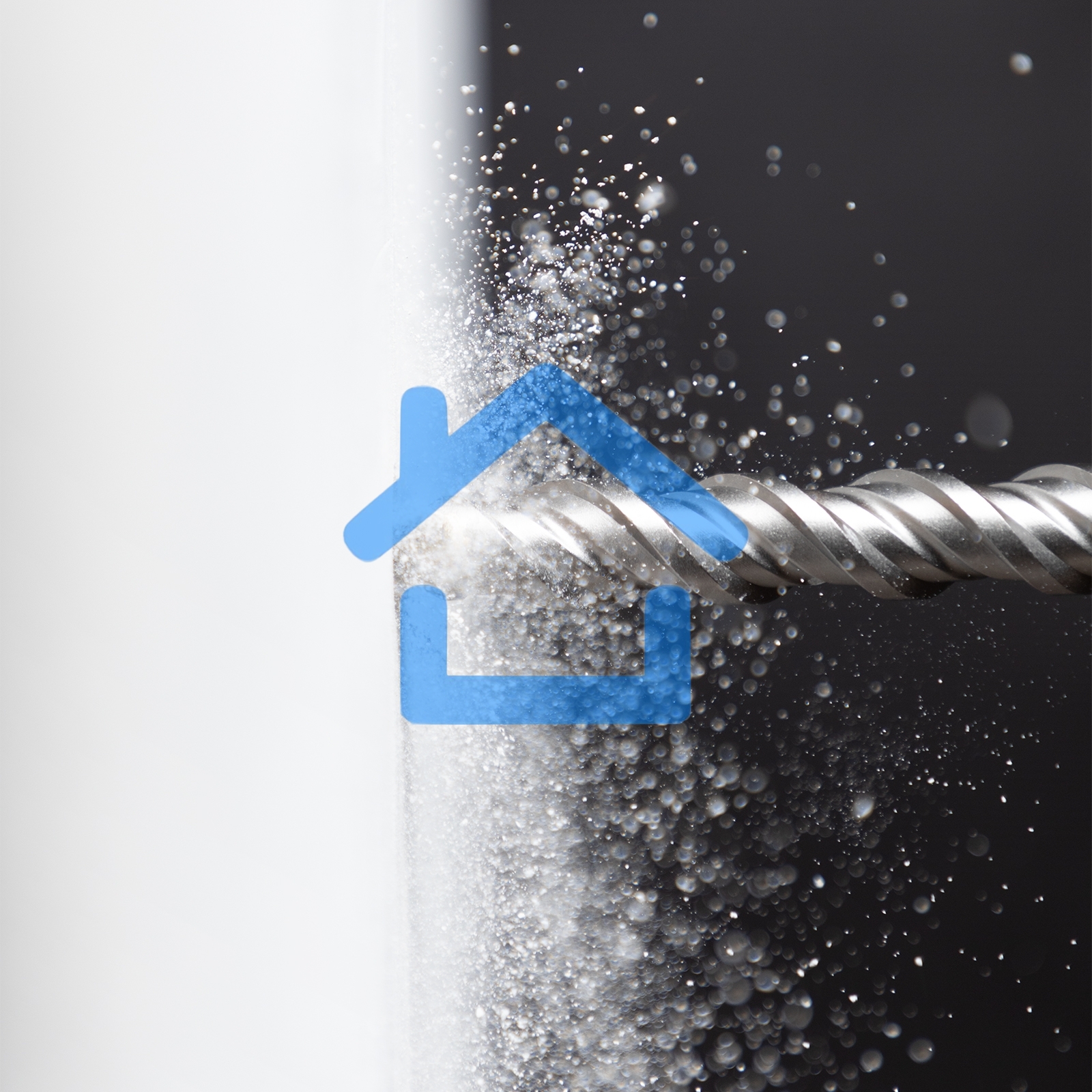 Бур по бетону, двойная спираль, Cobalt W-tip, 18x460 мм, SDS PLUS Denzel