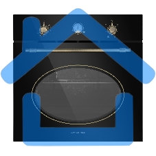 Шкаф духовой электрический Maunfeld EOEFG.566RBG.RT, встраиваемый