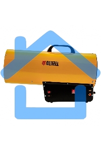 Газовая тепловая пушка Denzel GHG-50, 50 кВт, 1400 м3/ч, пропан-бутан