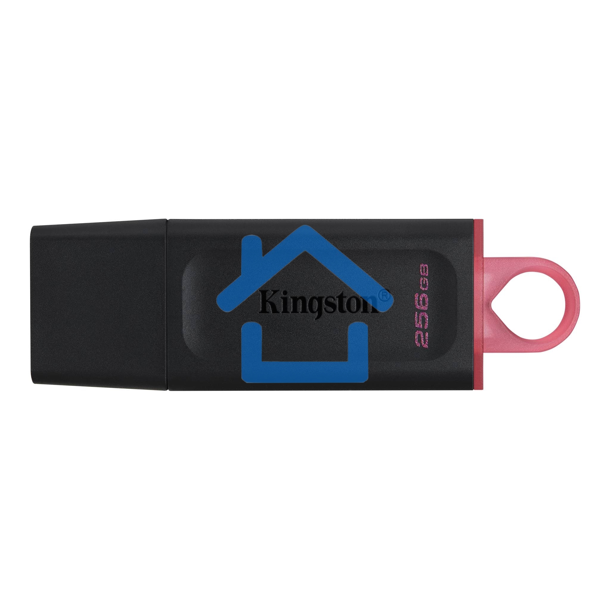 Флешка USB R/W Kingston 256Gb USB3.2 Gen1 DataTraveler Exodia (Black + Pink)