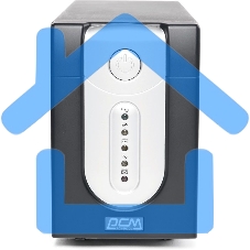 Источник бесперебойного питания Powercom Imperial IMP-1500AP 900Вт 1500ВА черный