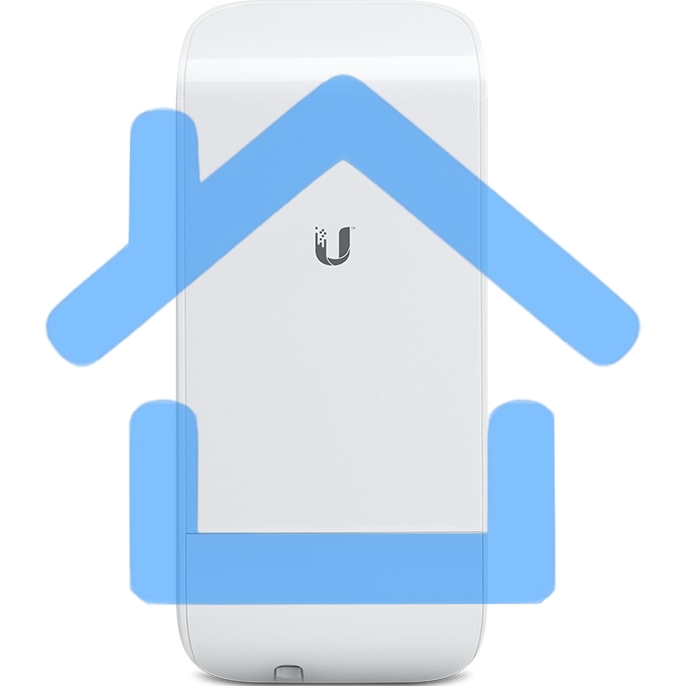 Точка доступа UBIQUITI LocoM2(EU) Wi-Fi и AirMAX. 802.11g/n, интегрированная антенна 8 дБ (45°*45°),10/100 RJ45 Ethernet