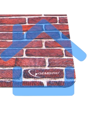 Коврик для мыши Gembird MP-BRICKS, рисунок 