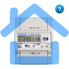 Счетчик СЕ 102М R5 145 А 1ф 5-60А 1 класс точн.; многотариф. EIA485 ЖКИ Моск. вр. Энергомера 101002003010748
