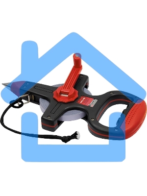 Рулетка геодезическая Matrix, 30 м х 12,5 мм, металлическая лента, открытый корпус MASTER