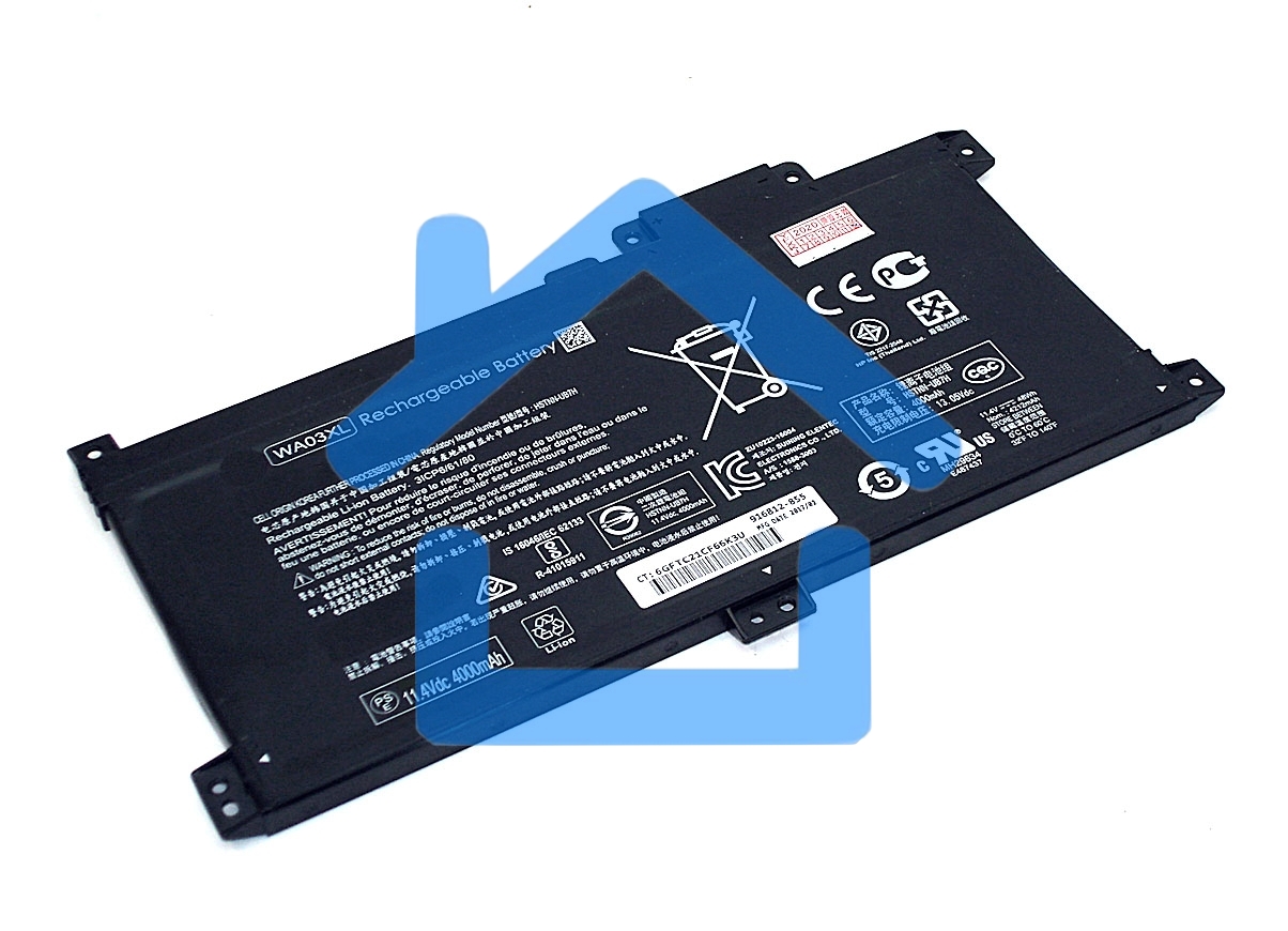 Аккумуляторная батарея для ноутбука HP HSTNN-UB7H (WA03XL) 11.4V 4212mAh
