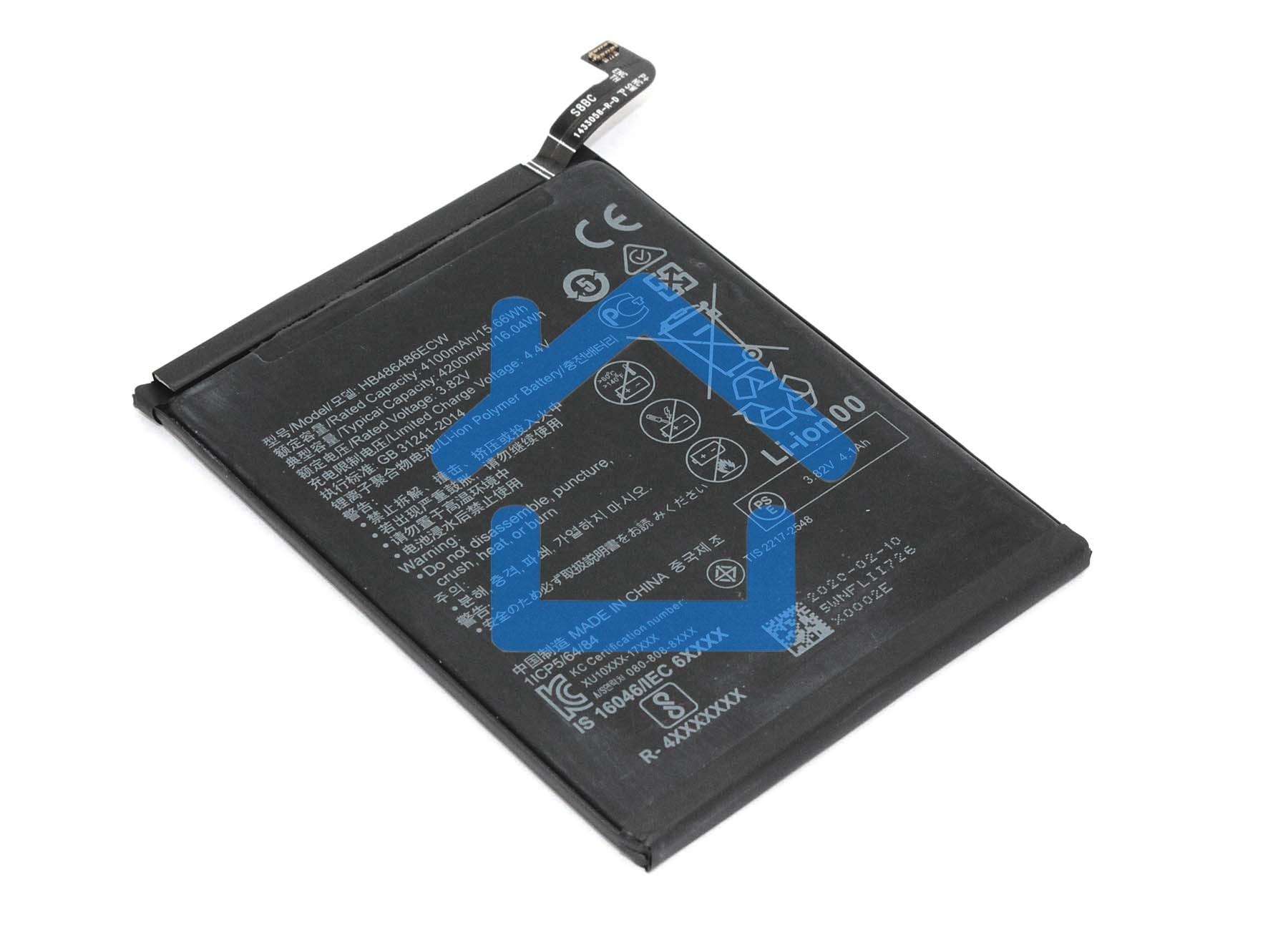 Аккумуляторная батарея для Huawei Mate 20 Pro (HB486486ECW) 3.82V 4200mAh