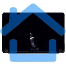 Крышка для Asus Zenbook UX550VE с тачскрином черная