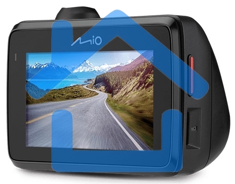 Видеорегистратор с радар-детектором Mio MiVue i157 GPS черный