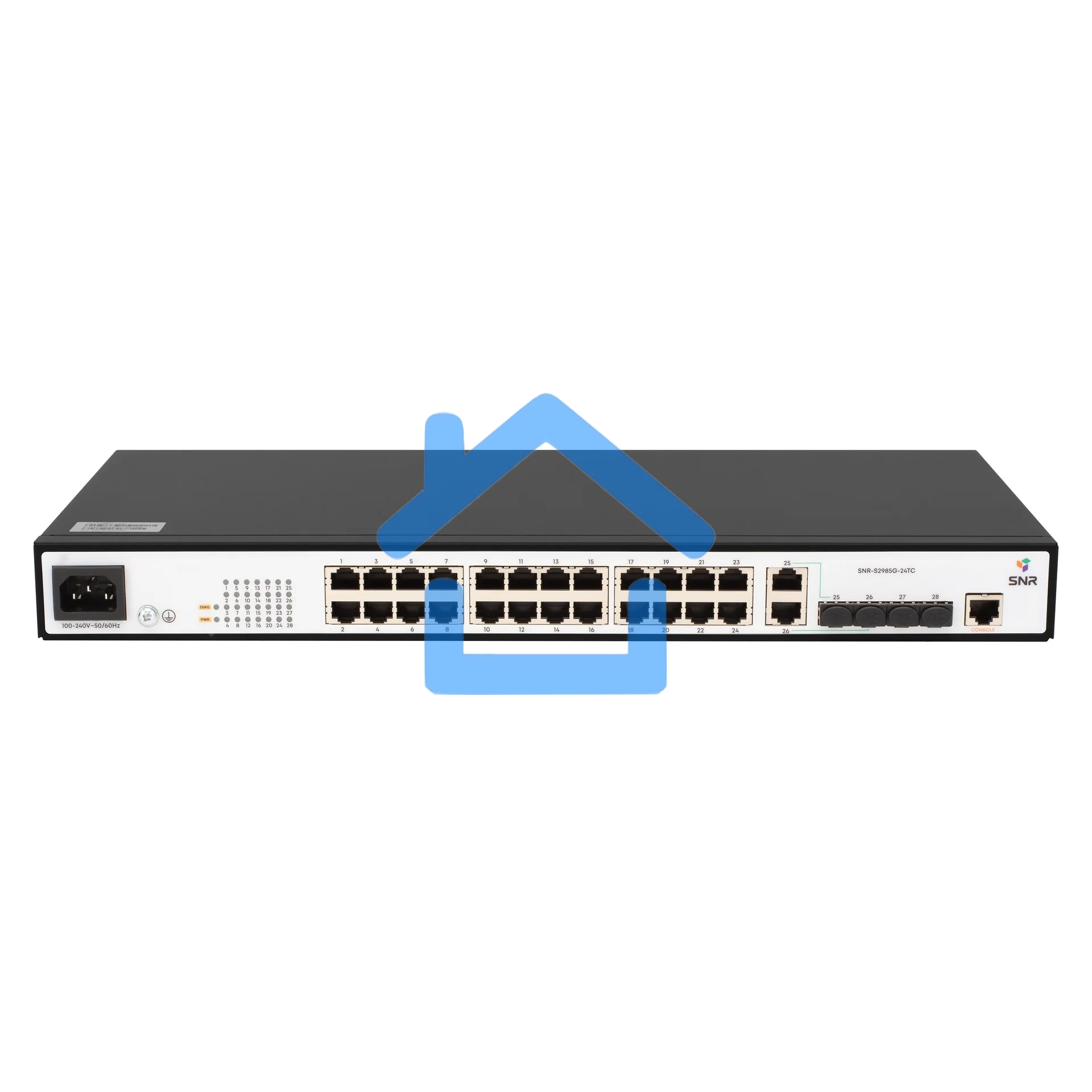 Коммутатор SNR управляемый уровня 2 SNR-S2985G-24TC
