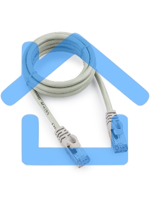 Патч-корд FTP Cablexpert кат.6, 1.5м, литой, многожильный (серый)