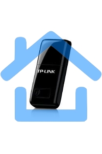 Сетевой адаптер TP-Link SOHO TL-WN823N Беспроводной USB мини адаптер 300Мбит/с стандарта N c кнопкой QSS(Realtec)