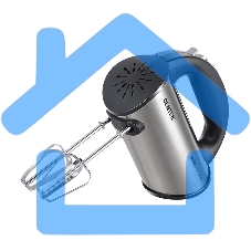 Миксер ручной Centek CT-1108 черный/стальной, 600 Вт