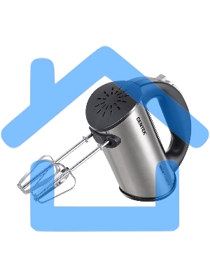 Миксер ручной Centek CT-1108 черный/стальной, 600 Вт