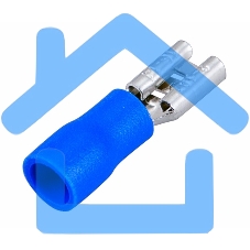 Клемма плоская изолированная гнездо 5.6 мм 1.5-2.5 мм² (РПи-м 2.5-(4.8)/РПИм 2-5) Rexant