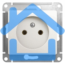 Механизм розетки 1-м СП Glossa 16А IP20 без заземл. перламутр SchE GSL000641 Механизм розетки 1-м СП Glossa 16А IP20 без заземл. перламутр SchE GSL000641