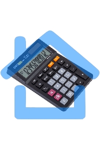 Калькулятор настольный Deli EM01320 черный 12-разр.