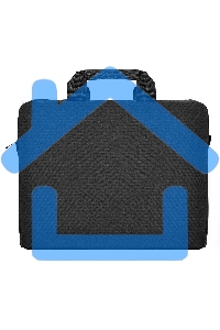 Сумка ExeGate Start S1517 Black, черная, полиэстер, для ноутбуков до 15.6