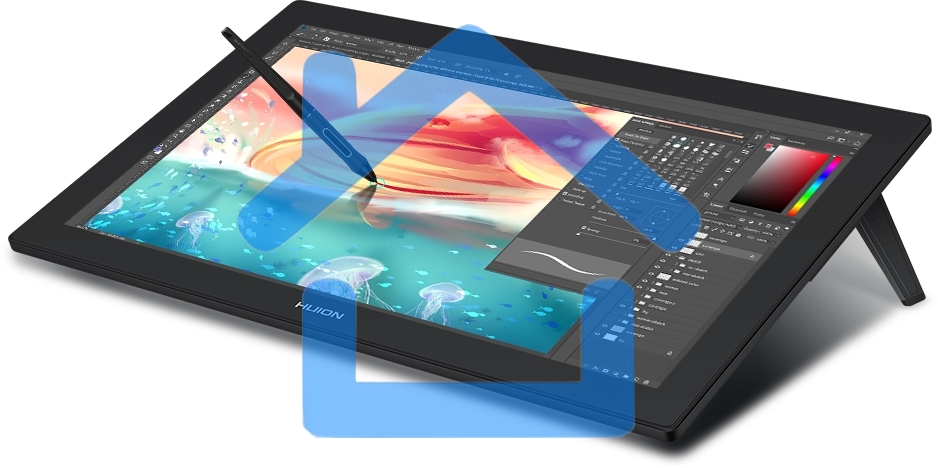 Графический планшет сенсорный дисплей Huion KAMVAS Pro 24