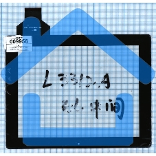 Сенсорное стекло (тачскрин) Cube U9GT2 300-L3312A-A00-V1.0, черное