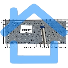 Клавиатура для ноутбука Asus X442 X442UA черная