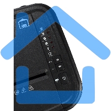 Шредер Heleos АП20-4 черный с автоподачей (секр.P-4) перекрестный 131лист. 20лтр. скрепки скобы пл.карты