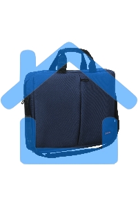 Сумка ExeGate EX264613RUS Office F1590 Dark-Blue, темно-синяя, полиэстер, для ноутбуков до 15.6