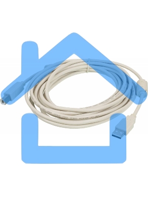 Кабель USB2.0 Ningbo USB A (m)/USB B (m) 5м феррит.кольца