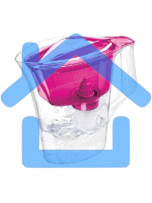 Фильтр для воды Барьер Танго пурпурный с узором