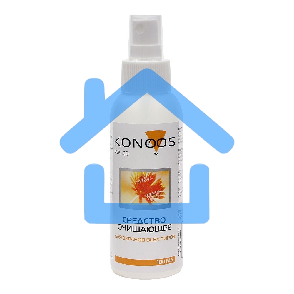 Средство очищающее для экранов Konoos (арт. КW-100), 100 мл