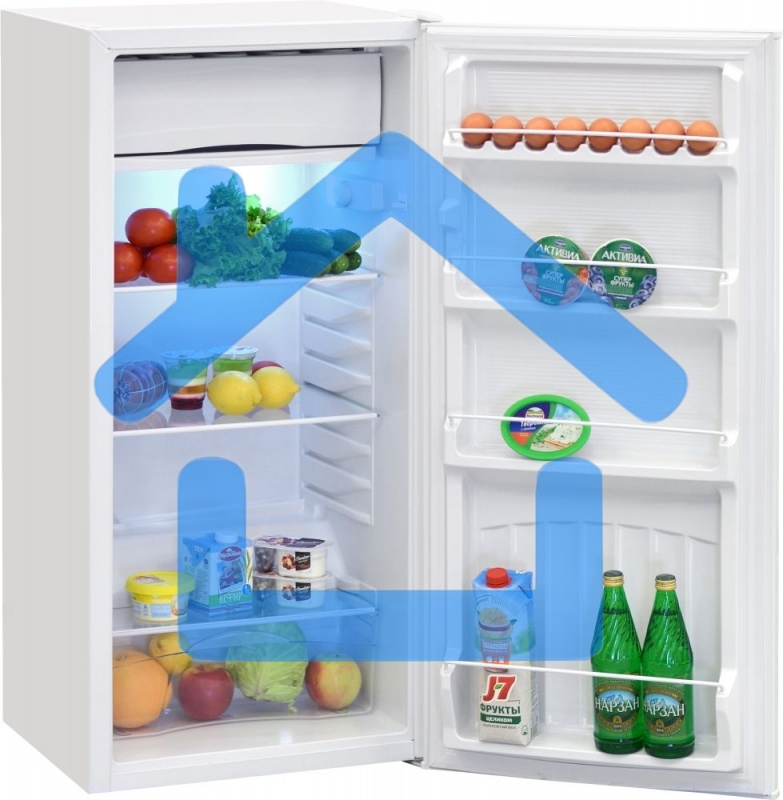 Холодильник Nordfrost NR 404 W белый однокамерный 139/11 л морозилка сверху