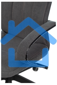 Кресло руководителя Бюрократ CH-608 Fabric темно-серый Alfa 44 крестовина пластик