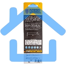 Зенковка конусная Denzel под М3, HSS, по металлу, цилиндрический хвостовик