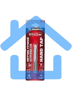 Метчик Matrix ручной М12x1,75 мм, Р6М5