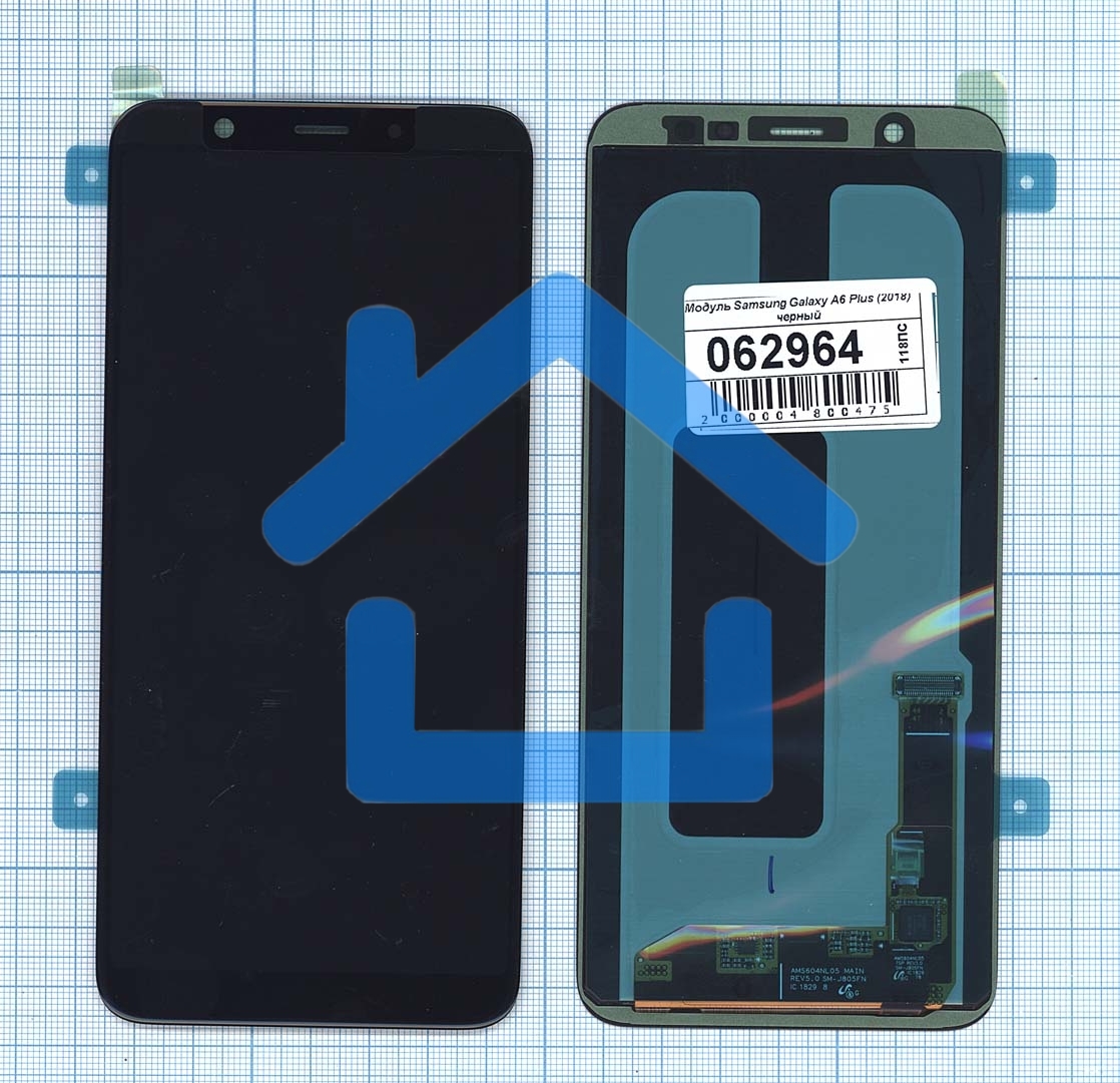 Дисплей для Samsung Galaxy A6 Plus SM-A605FN (2018) черный