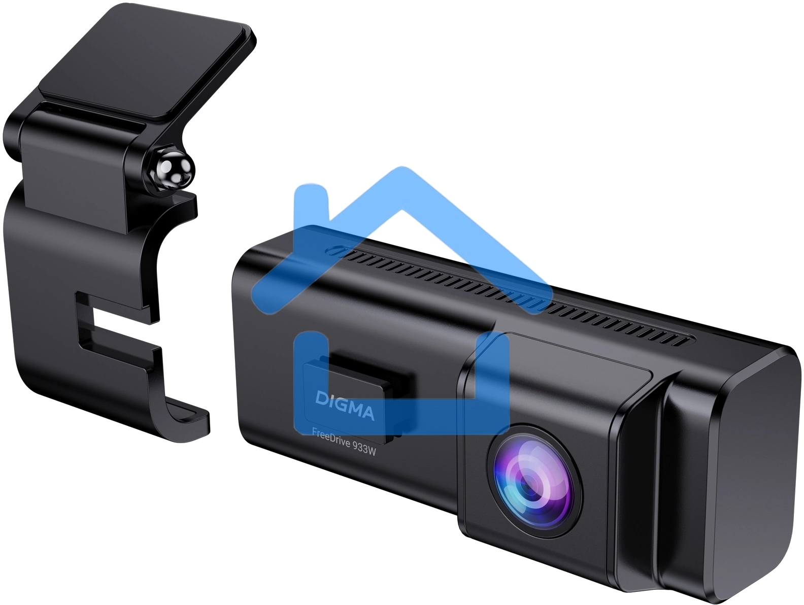Видеорегистратор Digma FreeDrive 933W черный 4Mpix 1440x2560 1440p 110гр. SA 223