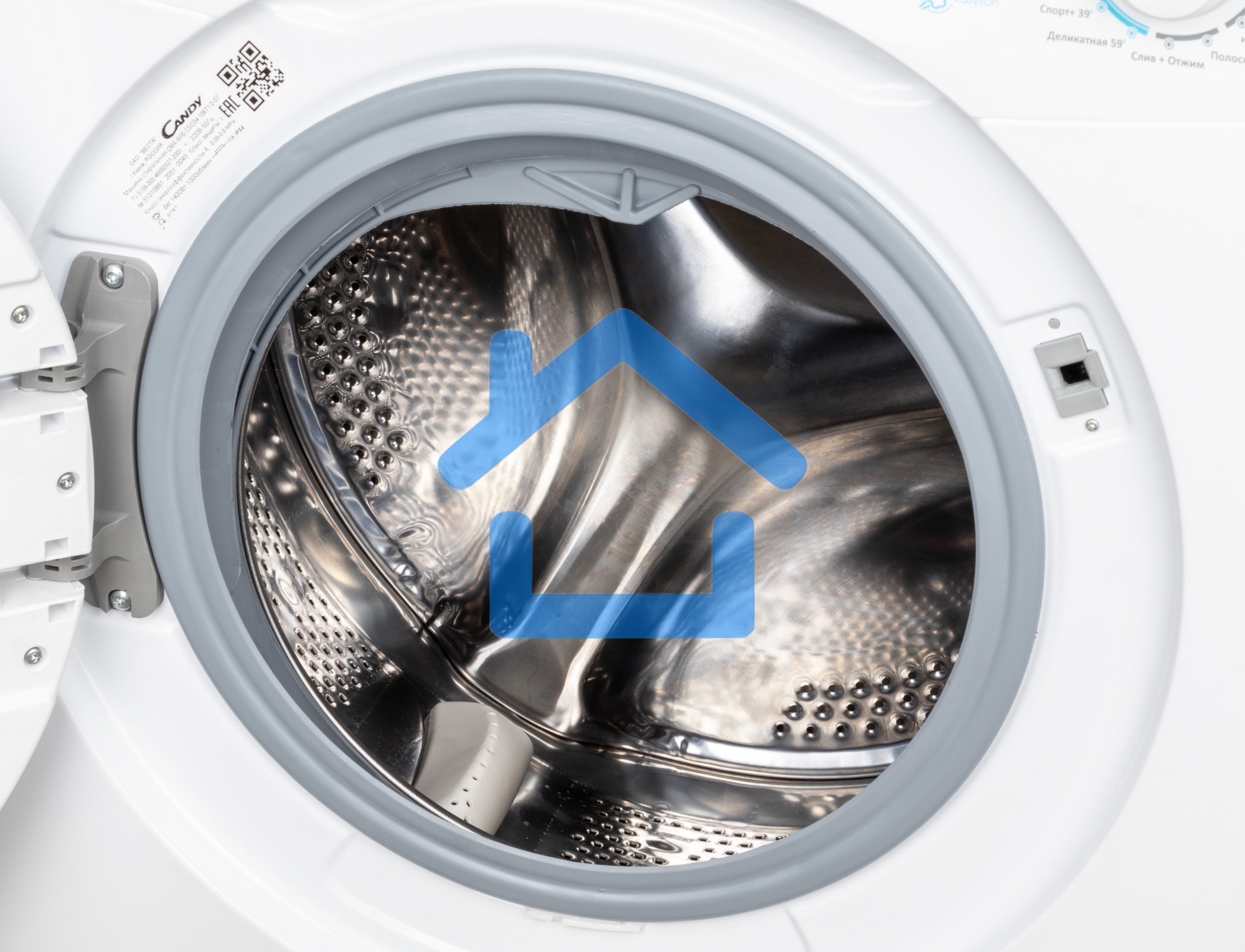 Стиральная машина Candy Smart Pro CSO34 106T1/2-07 белый, загрузка фронтальная 6 кг, 1000 об/мин., класс: А
