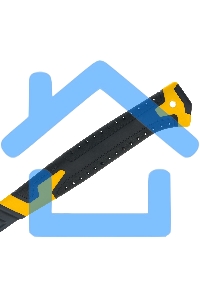 Топор цельнокованый Denzel 600 г, двухкомпонентная обрезиненная рукоятка