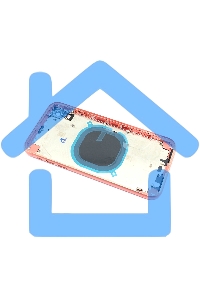 Задняя крышка (корпус) в сборе с рамкой для Apple iPhone XR coral